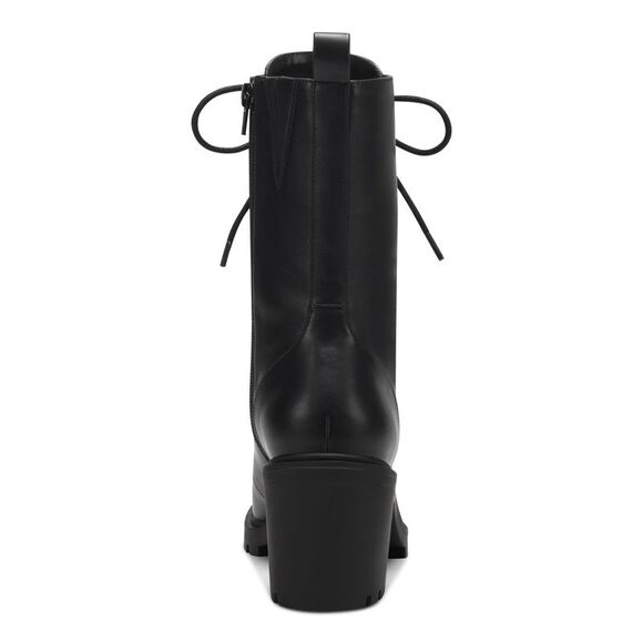 ALFANI Womens Black Lace Comfort Blaire Round Toe Block Heel Zip-Up Booties 7 M - Picture 2 of 4